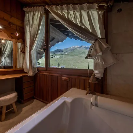 Duplex 1850, Skis Aux Pieds, 6 Pers, Parking Inclus - Fr-1-631-236 아파트 쿠쉐벨